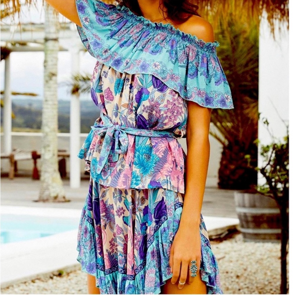 Spell & The Gypsy Siren Song Skirt with side waist ties XS - Picture 4 of 12